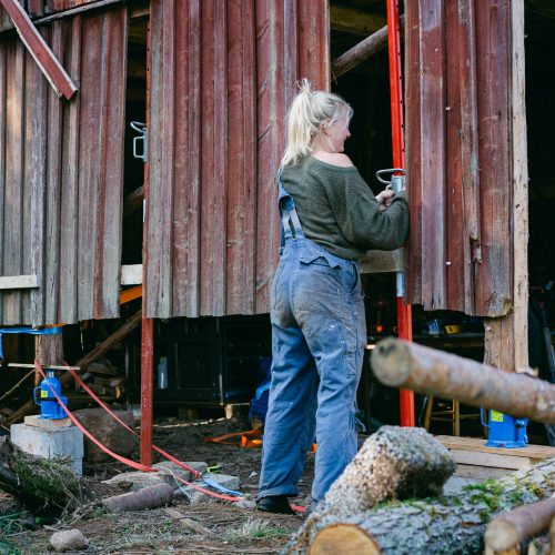 Travelers engaging in volunteer jobs in Sweden, gaining unique cultural experiences